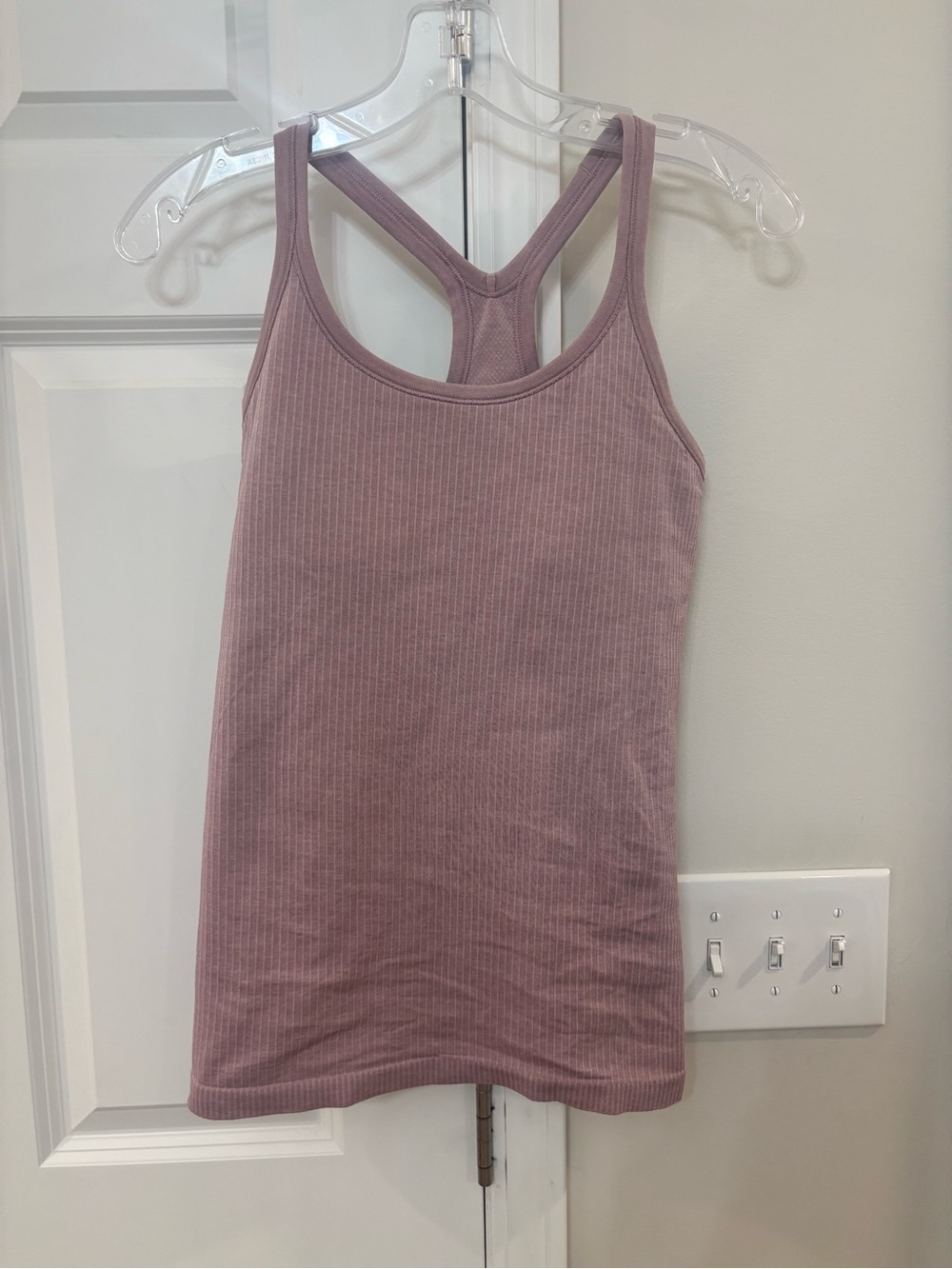 lululemon athletica Ribbed Racerback Tank - Dusty Mauve Pink